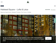 Tablet Screenshot of halsteadsquare.com